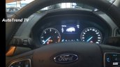 Ford EcoSport facelift spy pictures instrument console