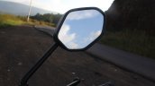 Honda Cliq Review rear view mirror