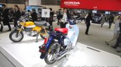 Honda Super Cub C125 rear three quarters at 2017 Tokyo Motor Show
