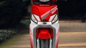Mahindra Gusto RS Red front