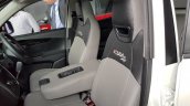 Mahindra KUV100 NXT white accessorised front seats