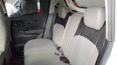 Mahindra KUV100 NXT white accessorised rear seats