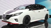 Nissan Leaf NISMO Concept front three quarters left side at 2017 Tokyo Motor Show