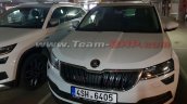 Skoda Karoq spotted in India front view