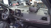 2017 Audi SQ5 dashboard side view at 2017 Dubai Motor Show