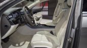 2018 Audi A8 L front seats at 2017 Dubai Motor Show