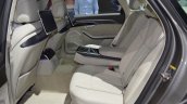 2018 Audi A8 L rear seats at 2017 Dubai Motor Show