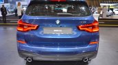2018 BMW X3 rear at 2017 Dubai Motor Show
