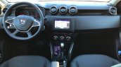 2018 Dacia Duster international media drive dashboard