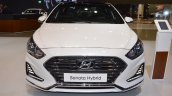 2018 Hyundai Sonata Hybrid (facelift) front at 2017 Dubai Motor Show