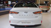 2018 Hyundai Sonata Hybrid (facelift) rear at 2017 Dubai Motor Show