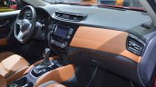 2018 Nissan X-Trail dashboard passenger side view at 2017 Dubai Motor Show