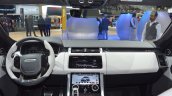 2018 Range Rover Sport SVR dashboard at 2017 Dubai Motor Show