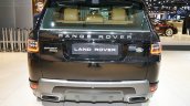 2018 Range Rover Sport at Dubai Motor Show 2017 rear