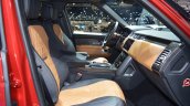 2018 Range Rover (facelift) SVAutobiography Dynamic front seats right side at 2017 Dubai Motor Show