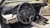 2018 Toyota Camry Hybrid dashboard at 2017 Dubai Motor Show
