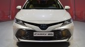 2018 Toyota Camry Hybrid front at 2017 Dubai Motor Show