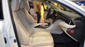 2018 Toyota Camry Hybrid front seats passenger side view at 2017 Dubai Motor Show
