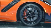2019 Chevrolet Corvette ZR1 front wheel at 2017 Dubai Motor Show