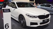 BMW 6 Series GT front three quarters right side at 2017 Dubai Motor Show