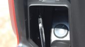 Honda Grazia first ride review apron compartment