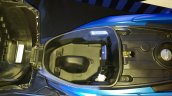 Honda Grazia launch blue underseat storage