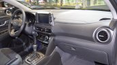 Hyundai Kona dashboard passenger side view at 2017 Dubai Motor Show