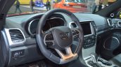 Jeep Grand Cherokee Trackhawk dashboard at 2017 Dubai Motor Show