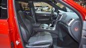 Jeep Grand Cherokee Trackhawk front seats right side view at 2017 Dubai Motor Show