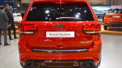 Jeep Grand Cherokee Trackhawk rear at 2017 Dubai Motor Show
