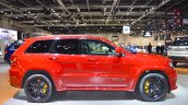 Jeep Grand Cherokee Trackhawk right side at 2017 Dubai Motor Show