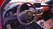 Kia Stinger GT dashboard at the 2017 Dubai Motor Show