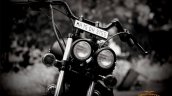 Royal Enfield Electra 350 Charcoal by Ornithopter headlights