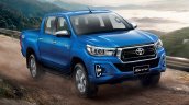 Toyota hilux Revo facelift double cab front three quarters