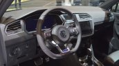 VW Tiguan R-Line dashboard at 2017 Dubai Motor Show