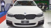 2017 BMW 5 Series with BMW M Performance accessories front at 2017 Thai Motor Expo