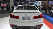 2017 BMW 5 Series with BMW M Performance accessories rear at 2017 Thai Motor Expo