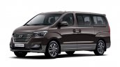 2018 Hyundai Grand Starex facelift front three quarters