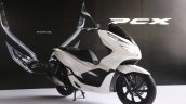 All New Honda PCX 150 Indonesia launch White front right quarter