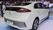 Hyundai Ioniq electric rear three quarters at 2017 Thai Motor Expo