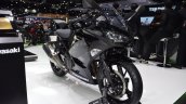 Kawasaki Ninja 400 Black front right quarter at 2017 Thai Motor Expo