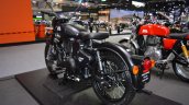 Royal Enfield Classic 500 Stealth Black rear left quarter at 2017 Thai Motor Expo