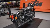 Royal Enfield Classic 500 Stealth Black rear right quarter at 2017 Thai Motor Expo