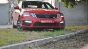 Skoda Octavia RS review test drive front anlge