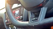 Skoda Octavia RS review test drive steering wheel