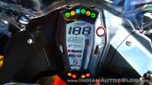 TVS Apache RR 310 Red India launch Instrument cluster