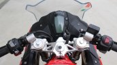 TVS Apache RR 310 first ride review cockpit