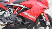 TVS Apache RR 310 first ride review right side fairing