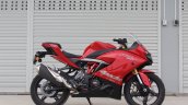 TVS Apache RR 310 first ride review right side