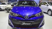 Toyota Yaris Ativ S front at 2017 Thai Motor Expo